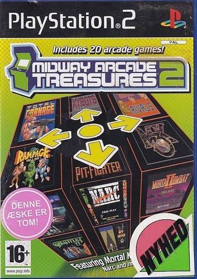 Midway Arcade Treasures 2 - PS2 (Genbrug)